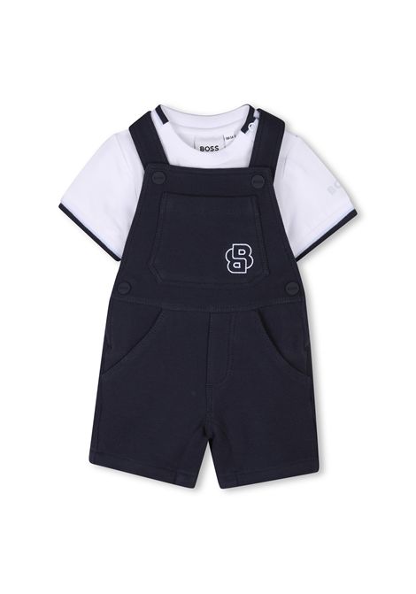 Salopette con logo HUGO BOSS KIDS | J52210849